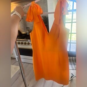 Amanda Uprichard Orange Dress